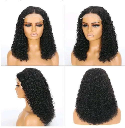 BLACK WATERWAVE WIG